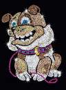 Sequin-Art Junior Paillettenbilder Bulldogge 1501