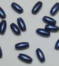 Wachsoliven 6x3mm dunkelblau