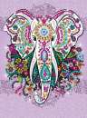 Sequin-Art Paillettenbilder Elephant 1810