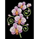 Sequin-Art Junior Paillettenbild Orchideen 1939