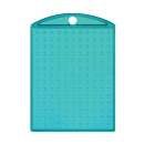 Pixel Medaillion Grundplatte türkis 214004