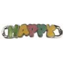 Rayher Shoe-Charm Happy 50x11mm