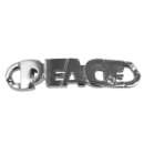 Rayher Shoe-Charm Peace, 50x11mm