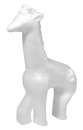 Styropor Figur Giraffe 12x18cm