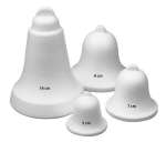 Styropor Glocke rund  9cm