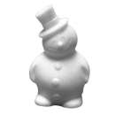 Styropor Figur Schneemann 17cm