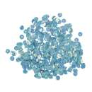 Pailletten gewölbt 6mm blau irisierend 4000 Stück im SB-Box