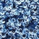 Pailletten gewölbt 5mm hellblau 40g im SB-Beutel 540008
