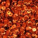 Pailletten gewölbt 5mm kupfer 40g im SB-Beutel 540024
