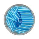 Glasstifte 15mm hellblau 13g in Dose