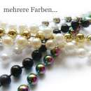 Perlenband aus 6mm Wachsperlen