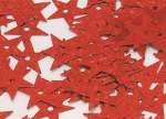 Hologramm Stern Pailletten rot hologramm 13mm