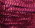 Paillettenband gew. 6mm Hologramm pink