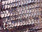 Paillettenband gew. 6mm Hologramm flieder
