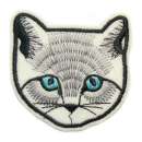 Stickmotiv Katzenkopf ca. 6,5x6,5cm
