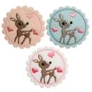 Stickmotiv Reh ca. 6,5cm