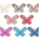 Bügelmotiv Spitzen-Schmetterling paillettenshop.de