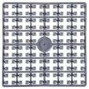 Pixel Viereck 560 silberfarben 10561