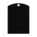 Pixel Medaillion Grundplatte schwarz 20046