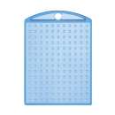 Pixel Medaillion Grundplatte blau 214006